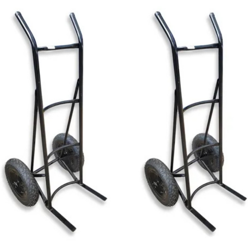 Carrinho Para Botijão De Gás - 02 Unidades - P13 E P45