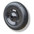 Roda pneumática 3,25x8'' Pneu 2 lonas com câmera de ar