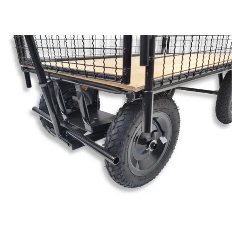 Carrinho De Carga Plataforma Gradeado 300kg -ROLWES