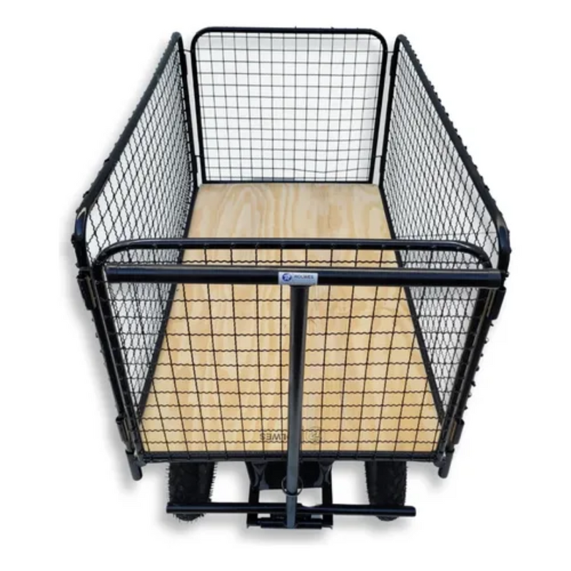 Carrinho De Carga Plataforma Gradeado 300kg -ROLWES