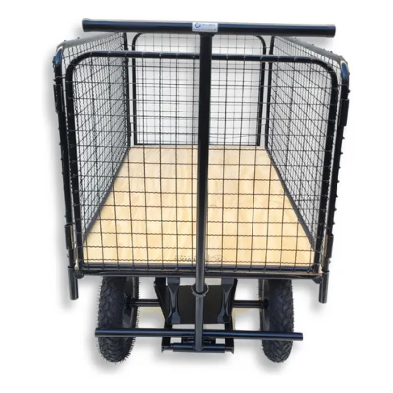Carrinho De Carga Plataforma Gradeado 300kg -ROLWES
