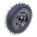 Roda Pneumática 3,25X8'' Pneu 2 lonas com câmera de ar