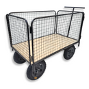 Carrinho De Carga Plataforma Gradeado 300kg -ROLWES